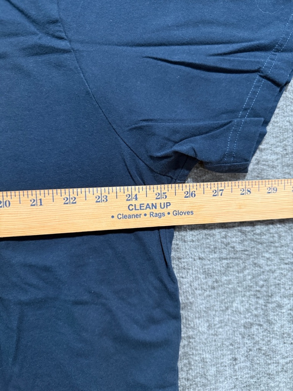New Era Houston Astros Navy Crewneck Tee Size 2XL - Picture 5 of 6